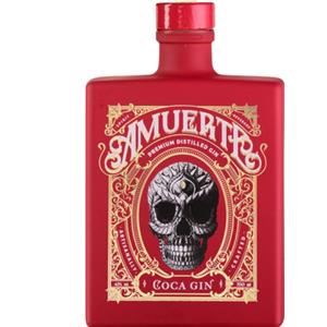 Amuerte - Coca gin 'Leaf Red' Gin - 0,70lt