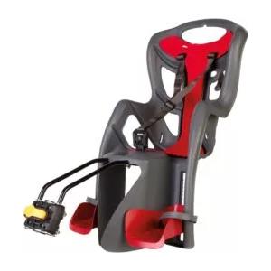 Bellelli Seggiolino posteriore per bicicletta bellelli pepe dark grey, portata massima 22 kg