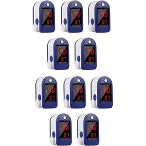 Reinscer 10X Saturimetro da Dito/Pulsossimetro/Battito Cardiaco/Ossimetro