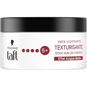 TAFT Schwarzkopf Taft - Pasta per parrucchiere, pasta di carbonio testurizzante, fissaggio molto forte, delicato sui capelli, tenuta a lunga durata, senza effetto appiccicoso, formula Provitamina B5-100 ml