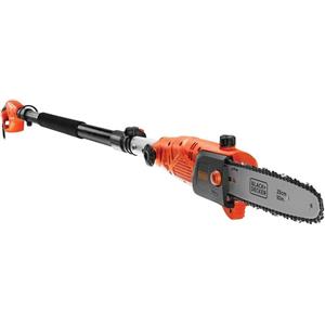 Black+Decker Sega Potatrice A Filo 800W con Barra da 25cm e Asta Regolabile fino a 2,7m per un Giardinaggio Efficiente e Maneggevole