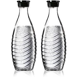 sodastream Set 2 Bottiglie da utilizzare SOLO per gasatore Crystal, capacità 0,75 L