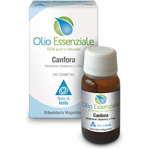 Erboristeria Magentina Olio Essenziale Canfora 10ml - Riscaldante e Stimolante per Muscolatura e Disturbi Stagionali