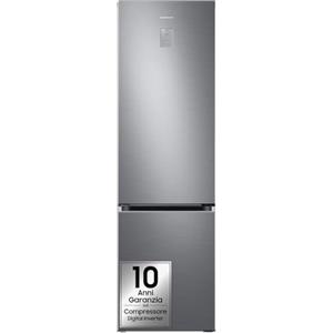 Samsung EcoFlex AI RL38C776ASR/EF Frigorifero Combinato, WiFi, SpaceMax, Motore Digital Inverter Garantito 20 Anni, Total No Frost, Twin Cooling Plus, 387 L, LxAxP: 59,5 x 203 x 65,8 cm, Silver