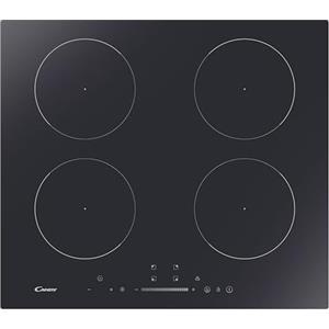 Candy Idea CIS642SCTT/1 Piano Cottua a Induzione, 4 zone cottura, Vetroceramica, da Incasso, Funzione Keep Warm, Power Management, Touch, App hOn, 59x55x52 cm, Nero