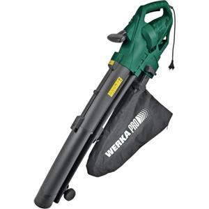 WERKA PRO Aspirapolvere soffiatori Tritatutto di Foglie 3000w