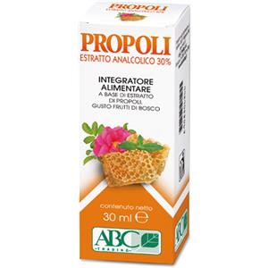 ABC TRADING Propoli 30% Estratto Analcolico 30ml - Integratore Alimentare per Difese Naturali con Acerola