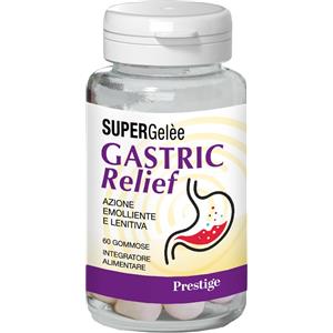 LINEA BLU Prestige Gastic Relief - 60 gommose con calcio, camomilla e malva per il benessere gastrico