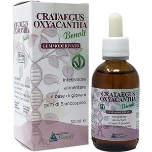 Alchimia Benoit Crataegus Oxyacantha 50 ml - Integratore alimentare a base di giovani getti di biancospino, adatto ai vegani