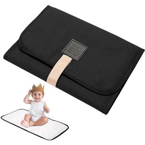 Baoqifong 1/4 pezzi Home Fasciatoio Portatile Pieghevole Impermeabile | Pieghevole Impermeabile fasciatoio per pannolini, Orinatoio Pad Kit per Neonato Esterno Casa Viaggio, 23x12 pollici