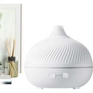 Generico Diffusore di Oli Essenziali | Luce Ambientale 7 Colori con Alimentazione USB - Diffusore Umidificatore Per Profumazione Domestica - Per Centro Spa Dormitorio Bagno Scrivania Hotel Sala