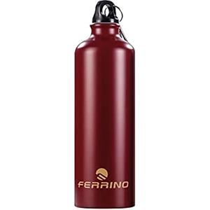 Ferrino Pure Borraccia Alluminio, M, Rosso