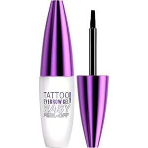 Generisch Gel per sopracciglia colorato Peel Off, gel naturale simile ai capelli, tatuaggi per sopracciglia, da staccare, resistente all'acqua per creare un aspetto definito