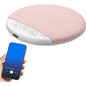 Doqeou Altoparlante Sotto Cuscino,Wireless con Timer,Altoparlante Wireless Camera da al Sonno - per Camera da Appartamento Ufficio Regalo Compleanno Fidanzati Dormire Laterale