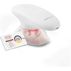 medisana VC 150 massaggiatore a coppettazione per una pelle bella e soda, dispositivo a coppettazione con massaggio a vuoto, EMS e luce rossa, massaggiatore anticellulite con drenaggio linfatico