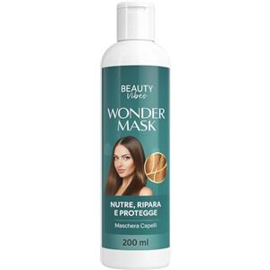 ALOHALABS Wonder Mask - Hair Mask alla Cheratina per Capelli Crespi e Ribelli - Maschera Lisciante Anticrespo, Idratante e Nutriente - Trattamento Professionale per Capelli Lisci e Setosi - 200ml