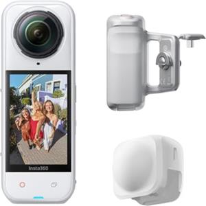 Insta360 X5 Photography Grip Bundle Stain White