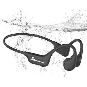 ANSTEN Cuffie Conduzione Ossea Nuoto Bluetooth 5.4, Cuffie Subacquee per Piscina IPX8, Open Ear con Memoria MP3 da 8GB, Auricolari Sport Per Nuoto, Surf, Corsa, Ciclismo