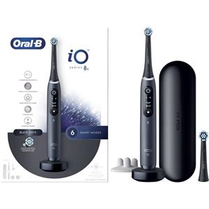 PROCTER & GAMBLE SRL Oral-B iO Series 8 Nero Spazzolino Elettrico Ricaricabile con 2 Testine