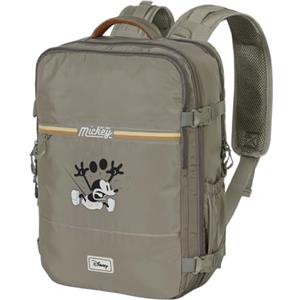 Disney Topolino Face-Zaino Mercury da Viaggio Aereo 40x20x25cm, Capacità 20L, Prodotto Ufficiale