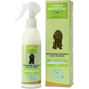 101 love for pet Olio Di Neem Per Cani e Gatti 250ml Protezione Vegetale Spray Antizanzare Cane, Repellente Zecche Cane, Antiparassitario Naturale Per Cani, Antipulci per Gatti, Antiparassitario per Gatti
