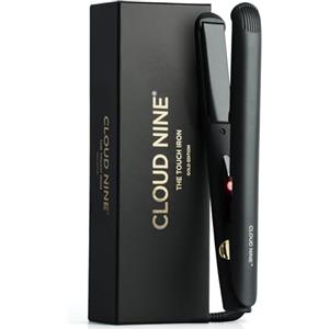 Cloud Nine The Touch Iron Gold - Piastra per capelli con tecnologia touch, piastre Sericite e 2 temperature - per lisciare espressivamente capelli sani e lucenti ovunque
