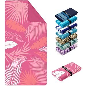 Zenacross Telo Mare Microfibra 180x90 cm - Asciugamano Microfibra Compatto, Ad Asciugatura Rapida - Telo Palestra Donna, Uomo - Bali