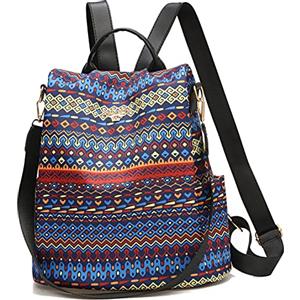 shepretty Zaino Donna antifurto Borsa Tracolla Zainetto Viaggio,8864-2