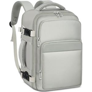 OTAHGK Zaino da Viaggio 40 × 20 × 25 per Ryanair, Bagaglio a Mano Sotto il Sedile Aereo Borsa da Cabina Voli Zaini Casual Valigia Ufficio Scolastico Lavoro Borse Adatto a Laptop da 14 pollici-Grigio