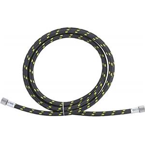 Hilitand Tubo Aerografo In Gomma Intrecciata Nera 1/8x1.8m Per Penna Aerografo E Accessori Aerografia