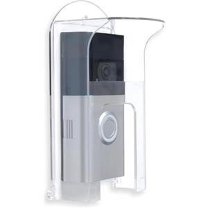 Giuneuow Copertura Antipioggia per Campanello nel Plastica Trasparente Adatta per Modelli Ad Campanello con Protezione Impermeabile e Scudo per Videocitofoni