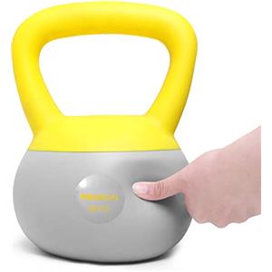 PROIRON Kettlebell Morbido da 6kg, Kettlebell con impugnatura antiscivolo, riempito di sabbia di ferro, per Esercizi e Allenamenti a Casa e in Palestra