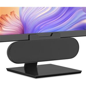 ADELGO Altoparlante PC USB, Portatile Computer Altoparlanti per Desktop, Laptop, Mini Casse Soundbar PC con Design a Clip per Monitor, Plug and Play