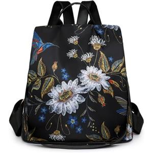 Aucuu Zaino Donna, Borsa Zaino Donna Elegante, Zaini Antifurto, Piccoli Zaini Casual, Borsa da Scuola per Ragazze, Borse a Zainetto Casual per Shopping Scuola Viaggio Lavoro