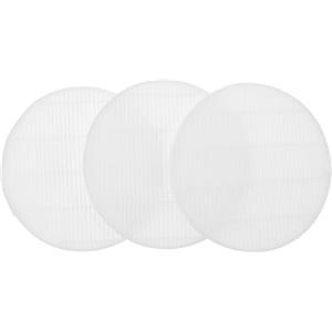 HOMSFOU 3 Filtri di Ricambio per Aspiratore Unghie Cerchio 12 Cm, Fogli Filtro Raccoglipolvere per Manicure, Sostituzione Rapida per Saloni e Uso Personale