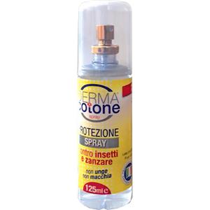 Dermacotone Spray Antizanzare 125 ml - Protezione efficace contro insetti, non unge e profumo sgradito alle zanzare