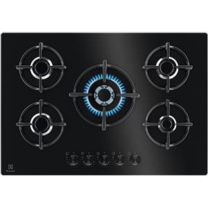 Electrolux Piano cottura Gas Egg75372k Nero/Gas on glass