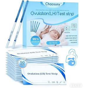 Chaosuny Ovulation Home Test Kit, Optimal Sensitivity Ovulation Tests, Può aiutarti a rimanere incinta, Determine Your LH Value from the Comfort of Home