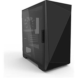 Zalman Z1 ICEBERG BLACK - Case Mini Tower Nero con Pannello in Vetro Temperato, Compatibile Micro-ATX, 3 Ventole da 120mm