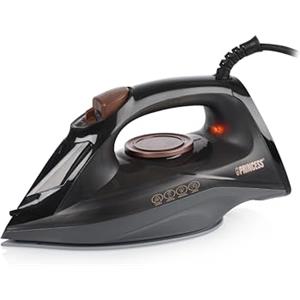 Princess Stazione a Vapore, 3000 W, 7,5 bar, 70 g/min Vapore, 250 g/min Boost, Piastra in Ceramica, Serbatoio 1,5 L, Anticalcare, Spegnimento Automatico, 323091