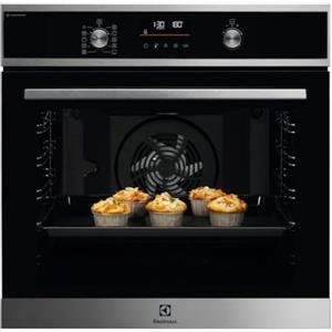 Electrolux EOD6P56X - Forno da incasso, Elettrico, 72 Litri, Nero e Acciaio Inox, Classe energetica A+