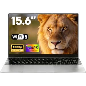 CHIFUYOU 2026 Computer portatile 512 GB SSD 16 GB RAM PC portatile commerciale 15,6 pollici Gaming portatile i5-7Y54 fino a 3,2 GHz, Win 11, 1920 x 1200p, 6000 mAh, tastiera retroilluminata