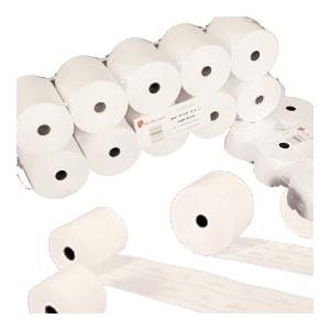 Sa.Ba.Cart Rotoli di Carta Termica per POS 57mm x 10m, 55gr, Senza Anima, Confezione da 12 Pezzi