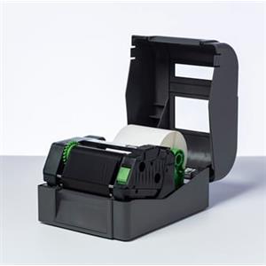 Brother BSS-1D300-110 Nastro di Inchiostro a Trasferimento Termico Nero 110mm x 300m per Stampanti TD