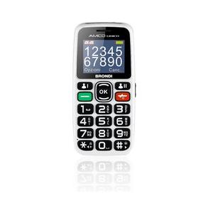 Brondi Cellulare Brondi Amico Unico Dual-Sim 1.8 32M+32M Bianco [10276091]