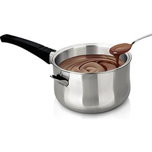 IBILI 774016 Double Boiler, Stainless Steel, Silver, 16 x 30 x 9 cm