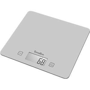 TERRAILLON - Bilancia da cucina T1040 - Argento - Capacità 5 kg - Tara, Conversioni liquidi, Ultrafine