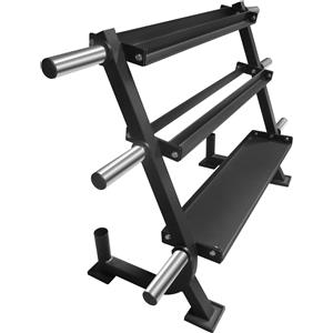 Diamond JK-MRD2 Rastrelliera Multifunzione per Dischi, Bilancieri, Manubri e Kettlebell - Dimensioni 56 x 148 x 96 cm