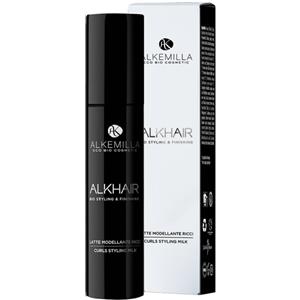 Alkemilla Crema/Latte Modellante Ricci 100 ml - Idratante e Ristrutturante con Mandorle Dolci e Soya Selvatica