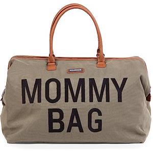 CHILDHOME, Mommy Bag, Borsa per il cambio, Maternità, Borsa da viaggio, Grande capacità, Fasciatoio, Tracolla regolabile, Compartimenti, Tasca isolata, Passaggio valigia, kaki